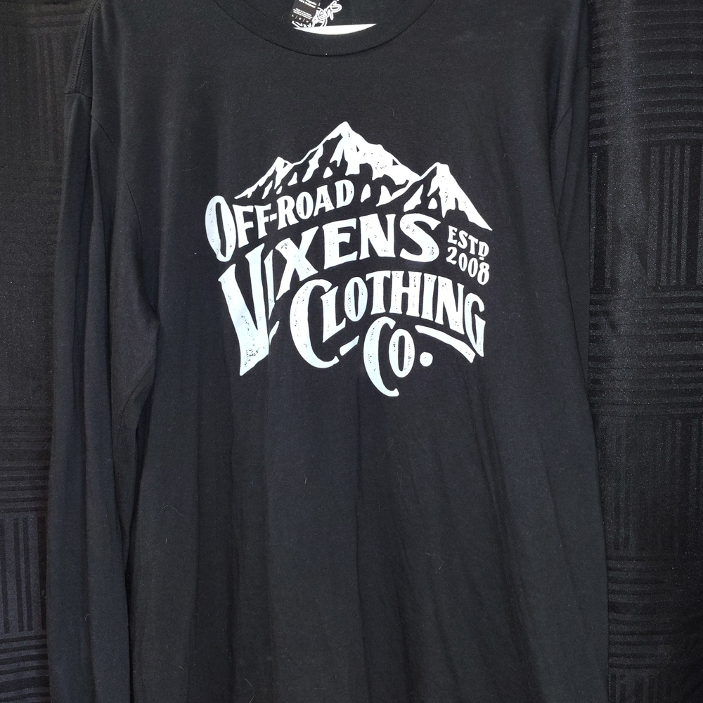 Off-Road Black Long Sleeve Tee
